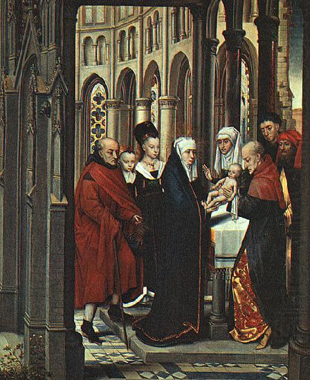 Hans Memling The Presentation in the Temple china oil painting image
